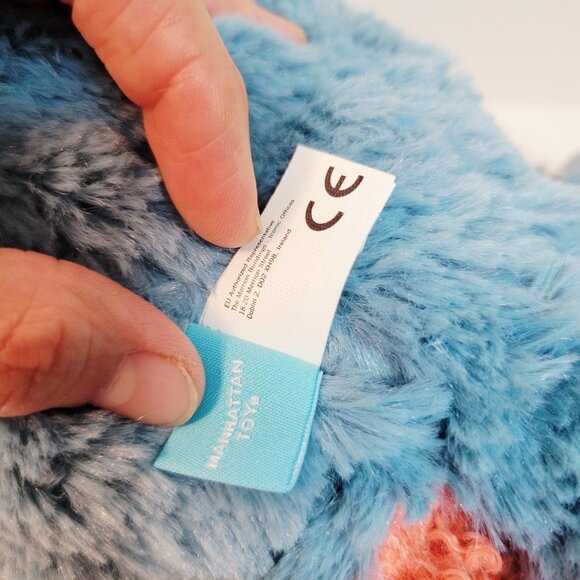 Manhattan Toy Co Dusty Blue Octopus Marine Sea Creature Plush Stuffed Animal - Picture 5 of 6